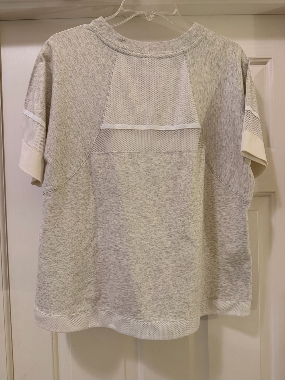 Nike Tech Knit White and Grey With Mesh Top Size Medium - Picture 3 of 4